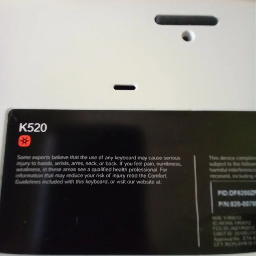 K520 Logitech Keyboard Only